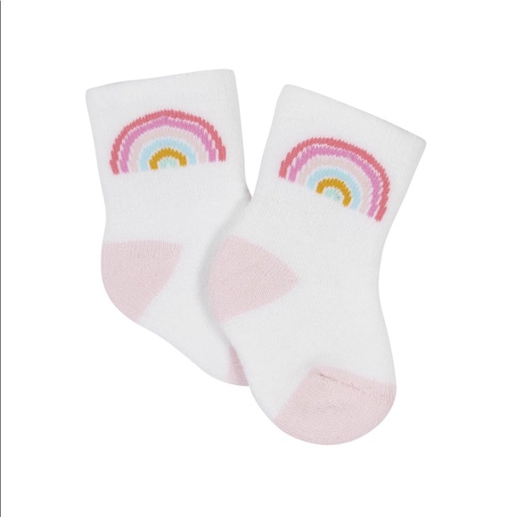 NEW* Gerber Organic Cotton Pink Socks & Mittens Bundle - Picture 4 of 10